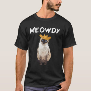 Ik wil alleen bier Drinken en met mijn Siamese han T-shirt