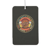 Ik wil alleen bier Drinken en wat vlees bq roken Luchtverfrisser (Voorkant)