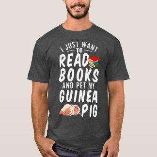 Ik wil alleen boeken lezen en mijn Guinee-Bissau s T-shirt
