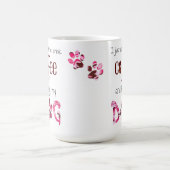 Ik wil alleen Coffee en Hug Drinken. Koffiemok (Center)