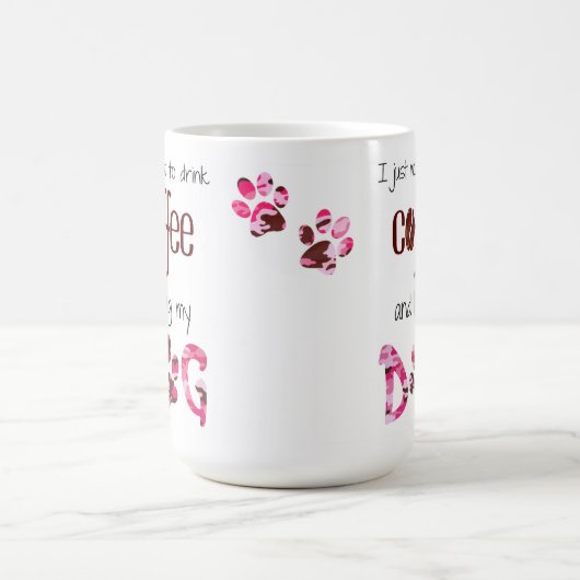 Ik wil alleen Coffee en Hug Drinken. Koffiemok (Center)