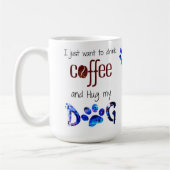 Ik wil alleen Coffee en Hug Drinken. Koffiemok (Links)