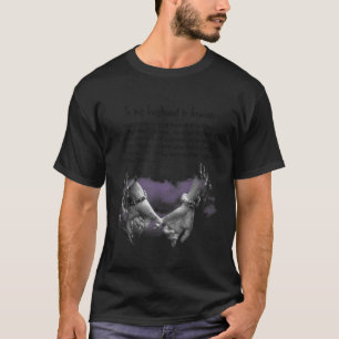 Ik wil alleen dat mijn man in de hemel weet hoe t-shirt