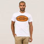 Ik wil alleen dat mijn vrouw en mijn vriendin er g t-shirt (Voorkant volledig)