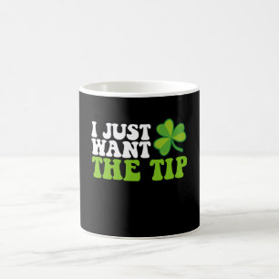 Ik Wil Alleen De Tip Shamrock St. Patrick's Dag Koffiemok