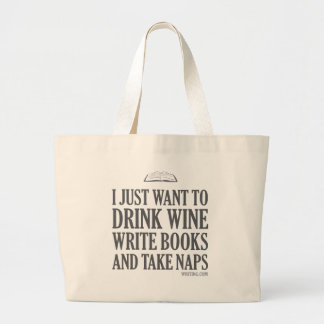 Ik wil alleen... grote tote bag