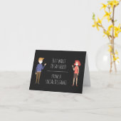 Ik wil alleen Hallo zeggen van een sociale afstand Kaart (Gele Bloem)