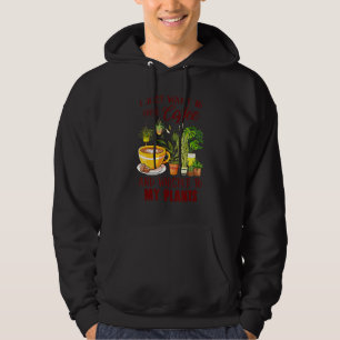 Ik wil alleen koffie en whisky aan mijn P Drink Hoodie
