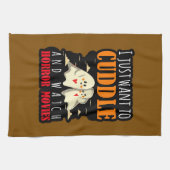 Ik wil alleen maar afschuiven en horrorfilms bekij theedoek (Horizontaal)