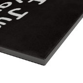 Ik wil alleen maar chocolade - Cute Chocolate Love Snijplank (Hoek)