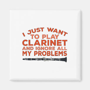 Ik wil alleen maar Clarinet spelen en al mijn Pro Magneet
