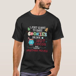 Ik wil alleen maar Cookies Drink Hot Cocaca Watch. T-shirt