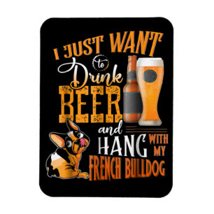 Ik wil alleen maar Drink bier en hou vol met mijn Magneet