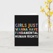 Ik wil alleen maar fundamentele mensenrechten Femi Kaart (Gele Bloem)