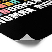 Ik wil alleen maar fundamentele mensenrechten Femi Poster (Hoek)