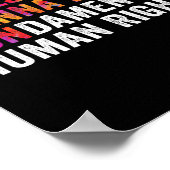 Ik wil alleen maar fundamentele mensenrechten Femi Poster (Hoek)