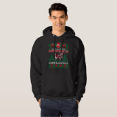 Ik wil alleen maar kerst met Chihuahua, een lelijk Hoodie (Voorkant volledig)