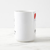 Ik wil alleen maar kerstmis met Mok... je mok. Koffiemok (Center)