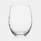 Ik wil alleen maar leraar wijnglas zonder voet (Links)