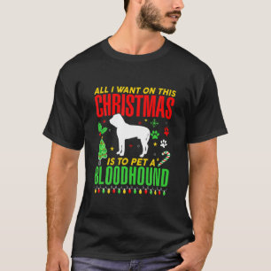 Ik wil alleen maar met deze kerst een bloedbad pak t-shirt