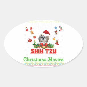 Ik wil alleen maar mijn sjiitische Tzu pakken en k Ovale Sticker