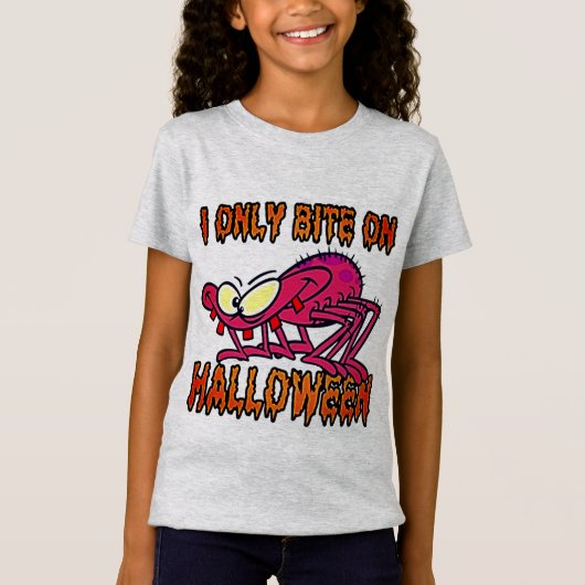 Ik wil alleen maar op Halloween slaan T-shirt (Voorkant)