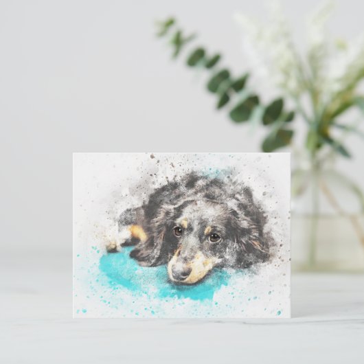 Ik wil alleen naar je kijken briefkaart (Staand voorkant)