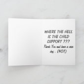 IK WIL ALLEEN ZEGGEN...... BEDANKKAART (Binnen)