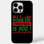 IK WIL ALLEMAAL CHRISTMAS. Case-Mate iPhone CASE (Achterkant)