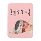 Ik wil alles... magneet (Verticaal)