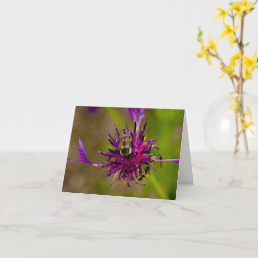 Ik wil altijd met je begroeten zijn kaart (Gele Bloem)