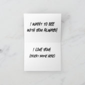 Ik wil altijd met je begroeten zijn kaart (Binnen)