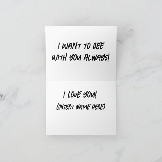 Ik wil altijd met je begroeten zijn kaart (Binnen)