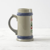 Ik wil bier voor Christmas Beer Stein Bierpul (Links)