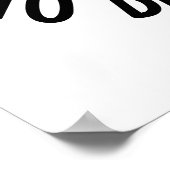 Ik wil bij je zijn, grappige boontjes poster (Hoek)