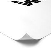 Ik wil bij je zijn... grappige fruitbonen. poster (Hoek)