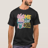 Ik wil Boba Boba Tea Bubble Tea T-shirt (Voorkant)