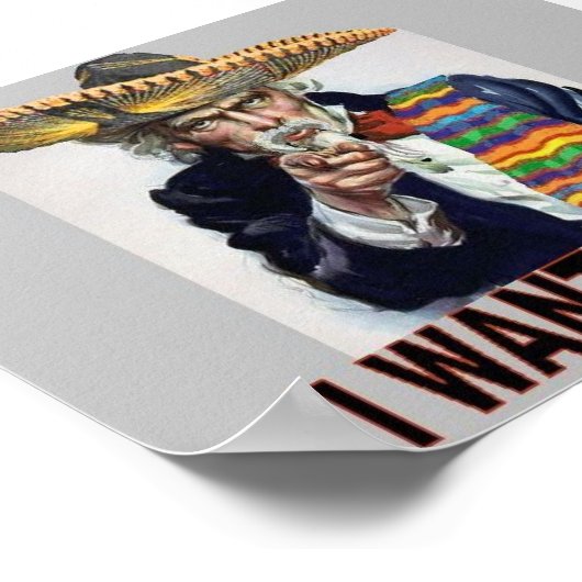 Ik wil bonen Poster (Hoek)