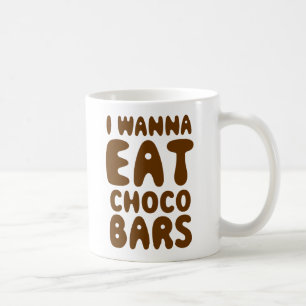 Ik wil Choco Bars eten Koffiemok