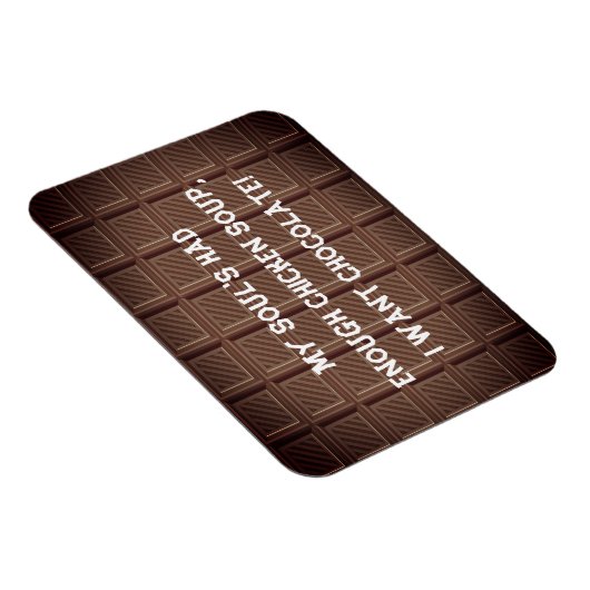 Ik wil chocoladegrapje magneet (Rechterzijde)