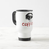 Ik wil COFFEE Reisbeker (Voorkant links)