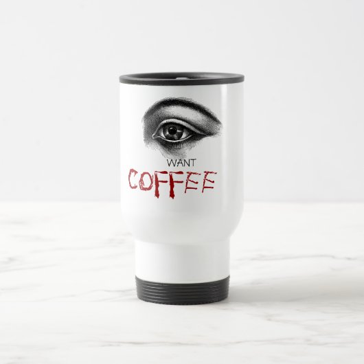 Ik wil COFFEE Reisbeker (Center)