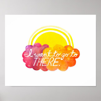 Ik wil daar naartoe gaan poster