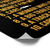 Ik wil dat auto-mechanische auto-mechanische auto' poster (Hoek)