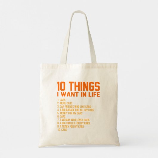 Ik wil dat auto-mechanische auto-mechanische auto' tote bag (Achterkant)