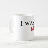 Ik wil dat Eric mijn maker wordt - mok (Voorkant links)