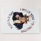 Ik wil dat je feest viert alsof het 1776 is legpuzzel (Horizontaal)