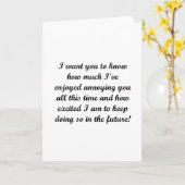 Ik wil dat je het weet kaart (Gele Bloem)