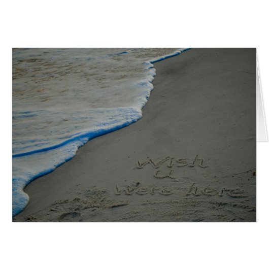 Ik wil dat je hier bent. (Voorkant Horizontaal)