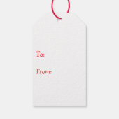 Ik wil dat je in envelope Love blijft. Cadeaulabel (Achterkant)